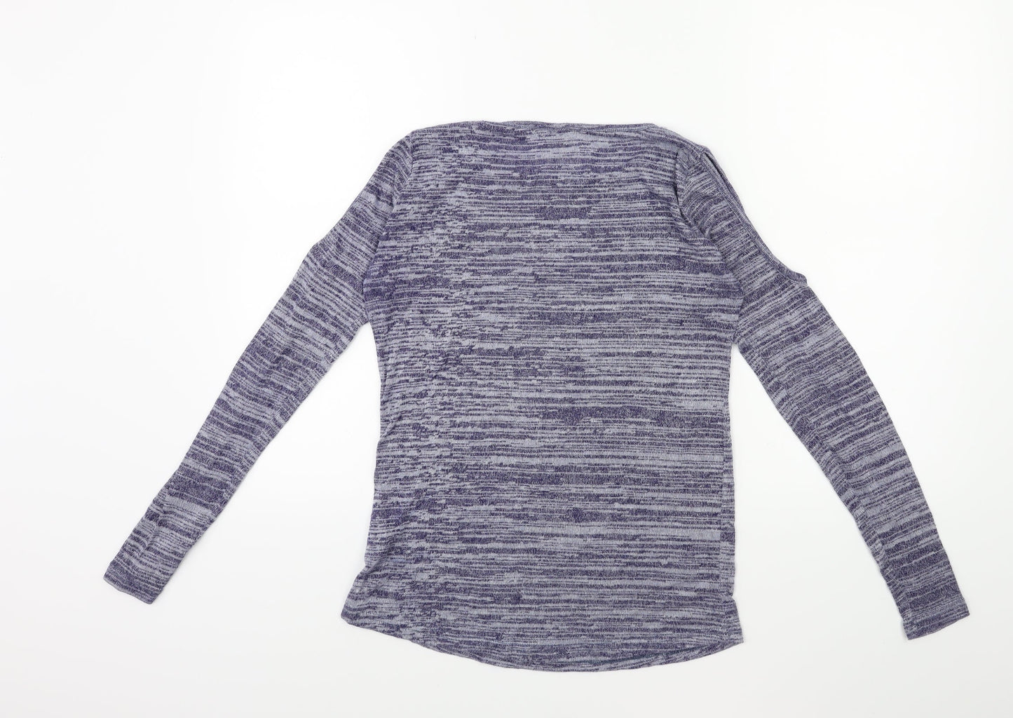 X Womens Blue   Pullover Jumper Size S  - Open Shoulder