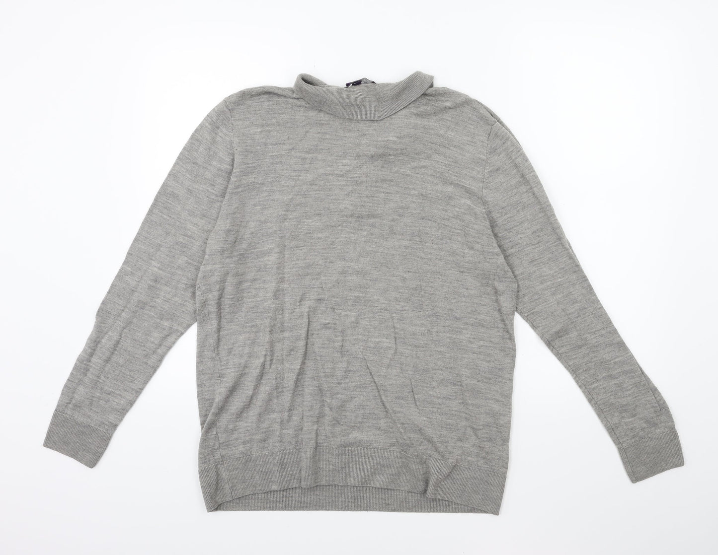 Tailor & Cutter Mens Grey  Knit Pullover Jumper Size XL