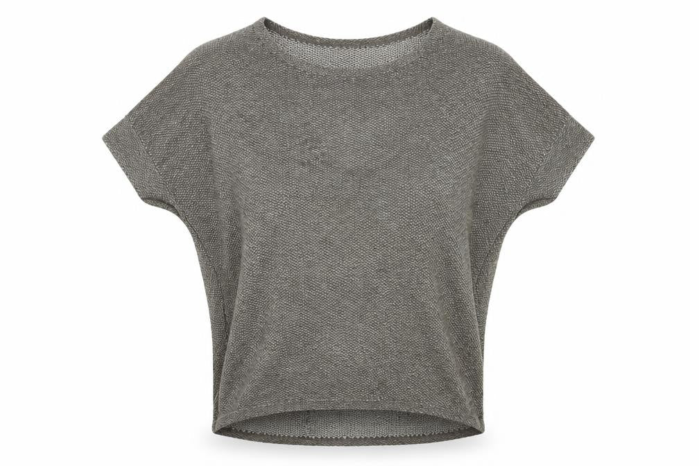 Apricot Womens Grey  Knit Pullover Jumper Size S