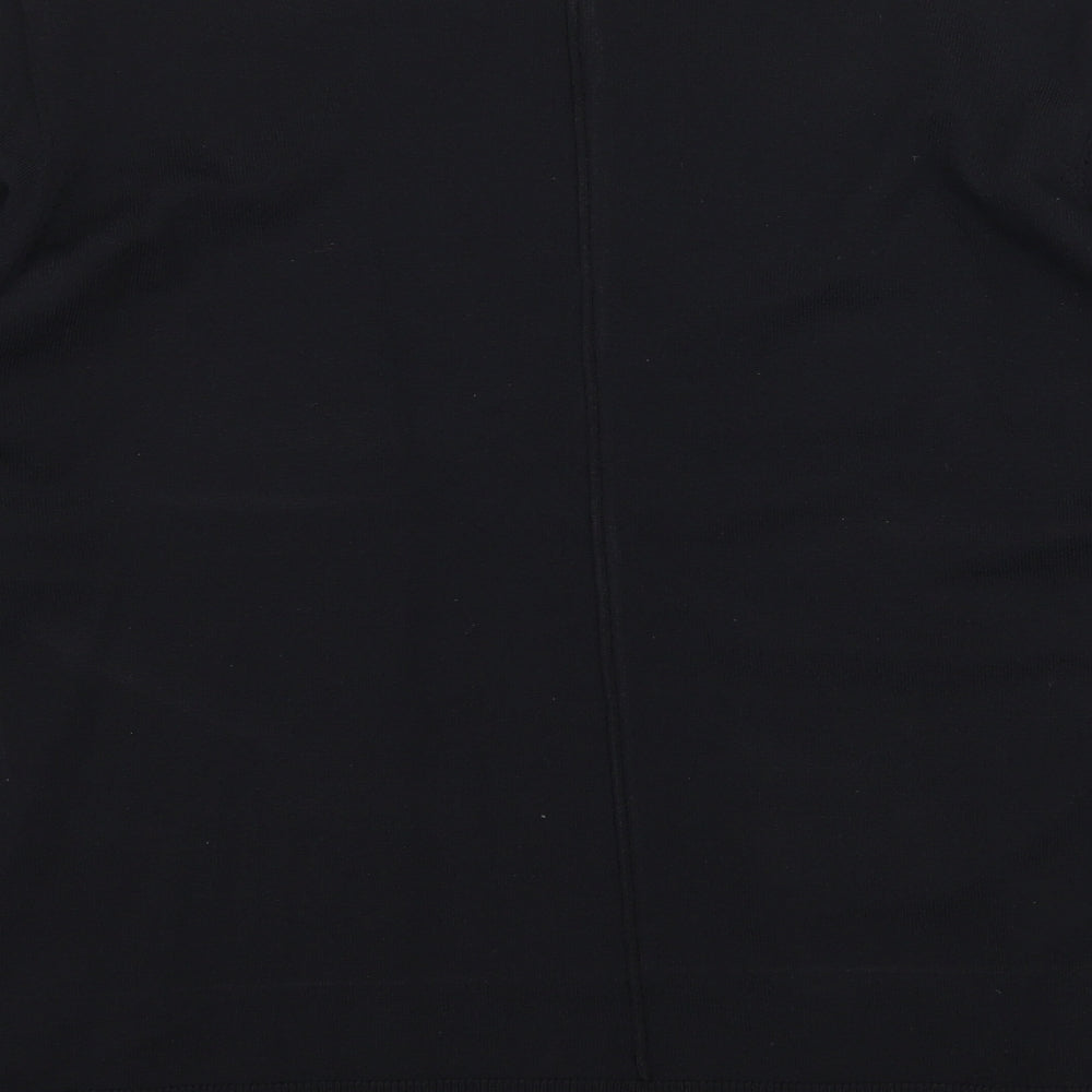 NEXT Womens Black  Knit Pullover Jumper Size 14