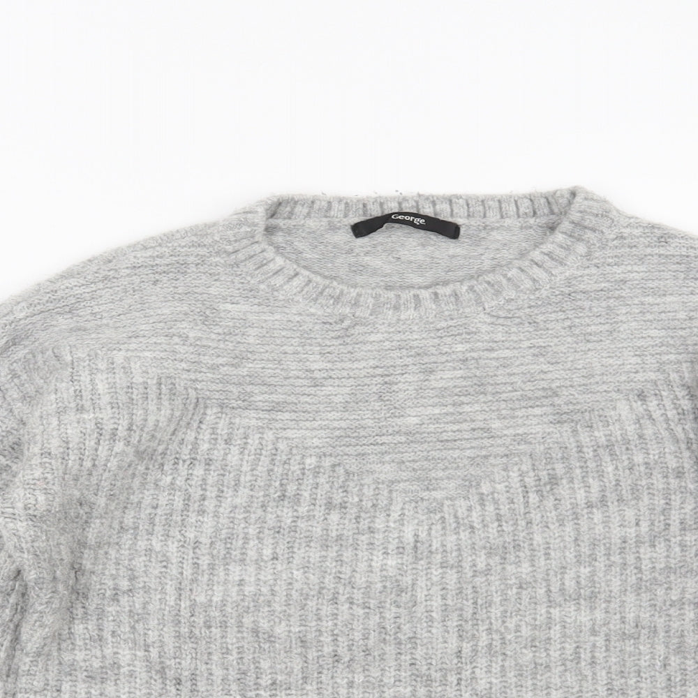 George Womens Grey   Pullover Jumper Size 8