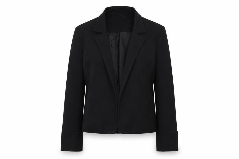 Preworn Womens Black   Jacket Blazer Size 10