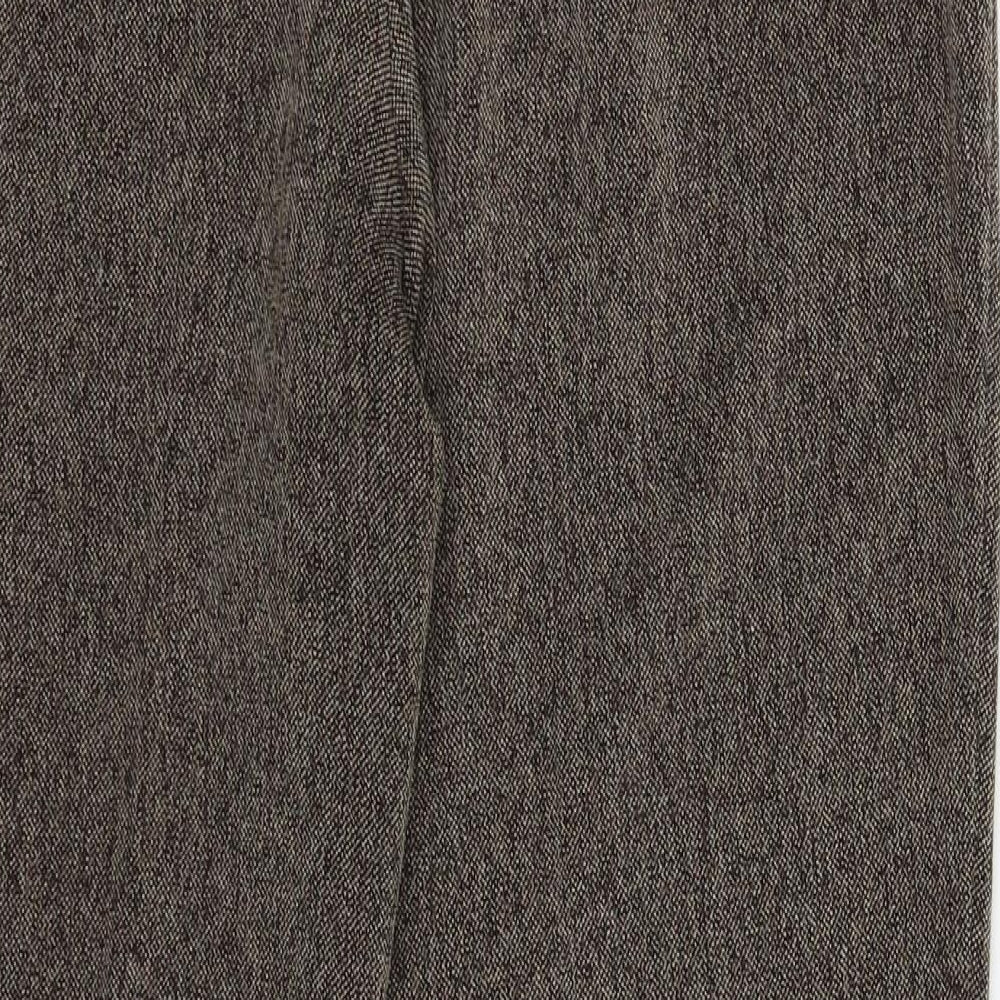 Marks and Spencer Womens Grey   Trousers  Size 14 L28 in
