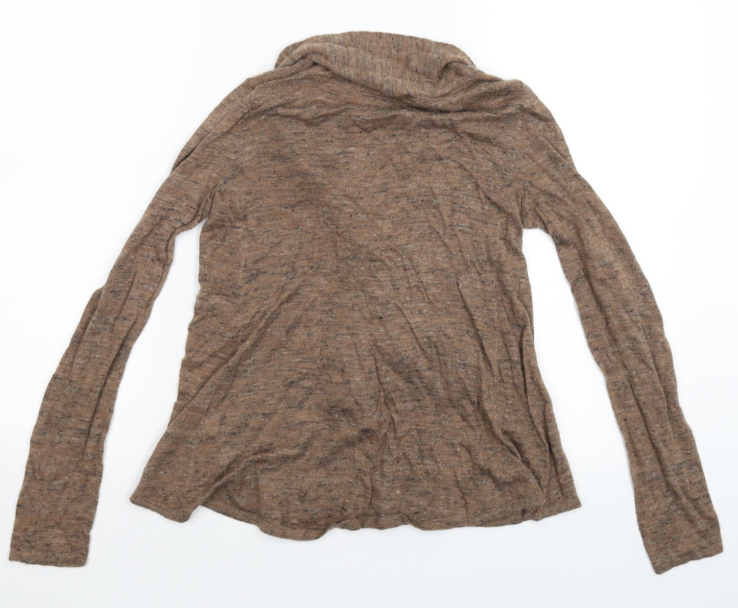 Backdrop Womens Grey  Knit Pullover Jumper Size S