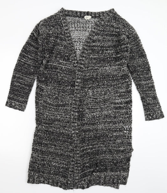 Pins & Needles Womens Grey  Knit Cardigan Jumper Size S  - Oversized