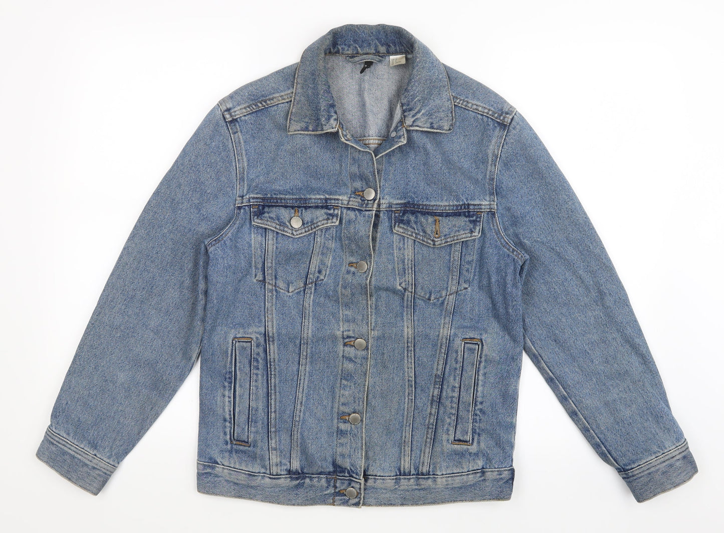 Divided Womens Blue  Denim Jacket  Size 6
