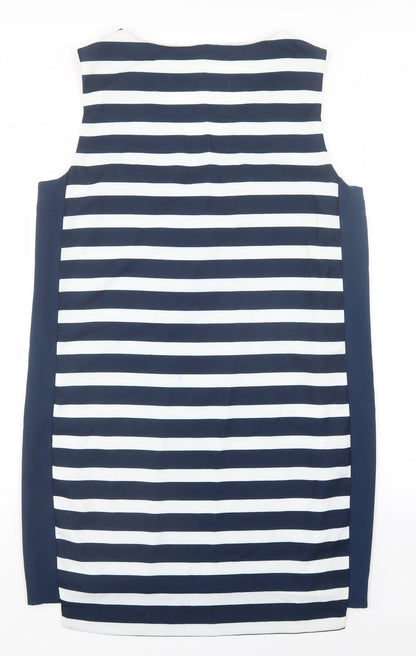 Back view of Vera Moda women’s blue striped shift, size L
