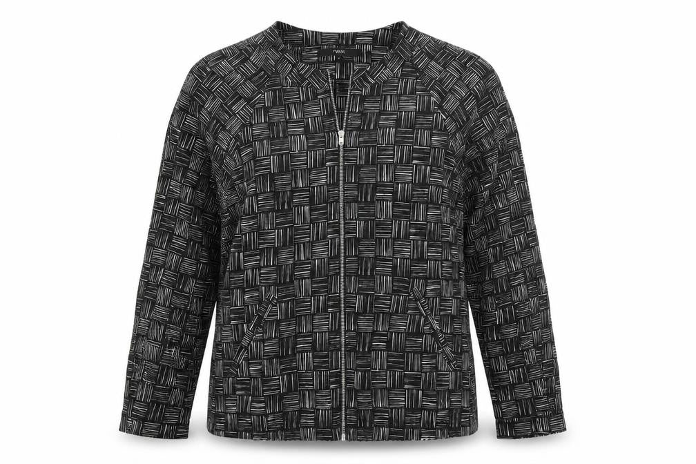 NEXT Womens Black Check  Jacket  Size S  - lightweight summer jacket