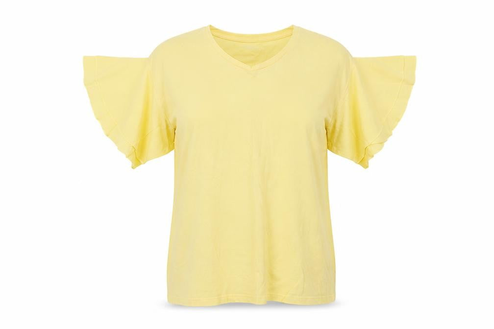 NEXT Womens Yellow   Basic Blouse Size 8