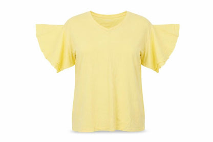 Next Womens Yellow   Basic Blouse Size 8