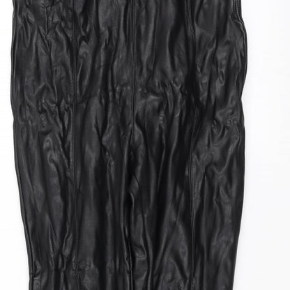 Topshop Womens Black   Trousers  Size 14 L29 in