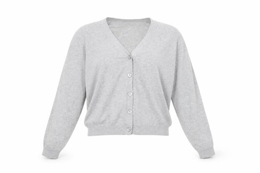 Preworn Womens Grey   Cardigan Jumper Size 12
