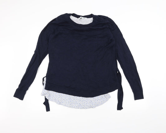 H&M Womens Blue   Pullover Jumper Size S