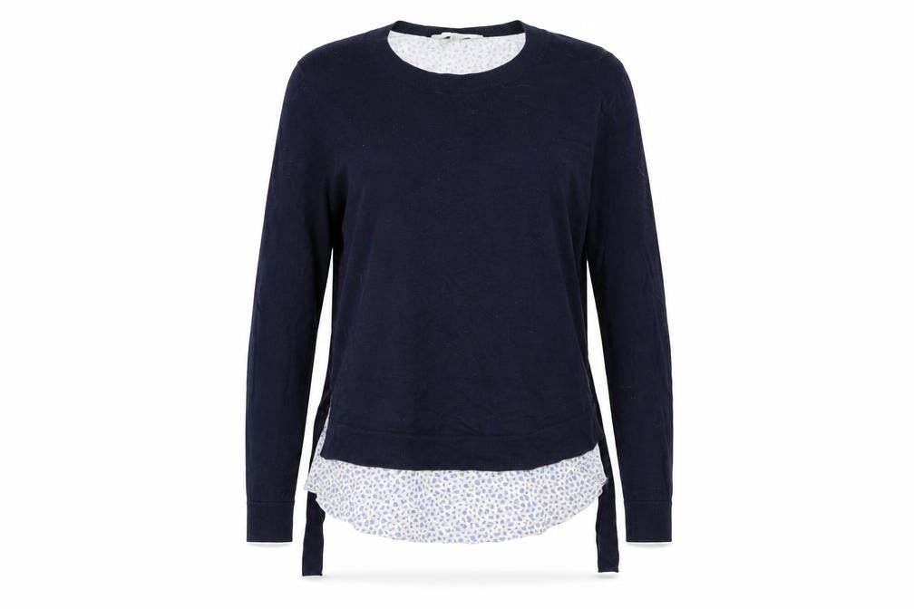 H&M Womens Blue   Pullover Jumper Size S