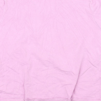 Casamia Womens Pink Basic T-Shirt Size M