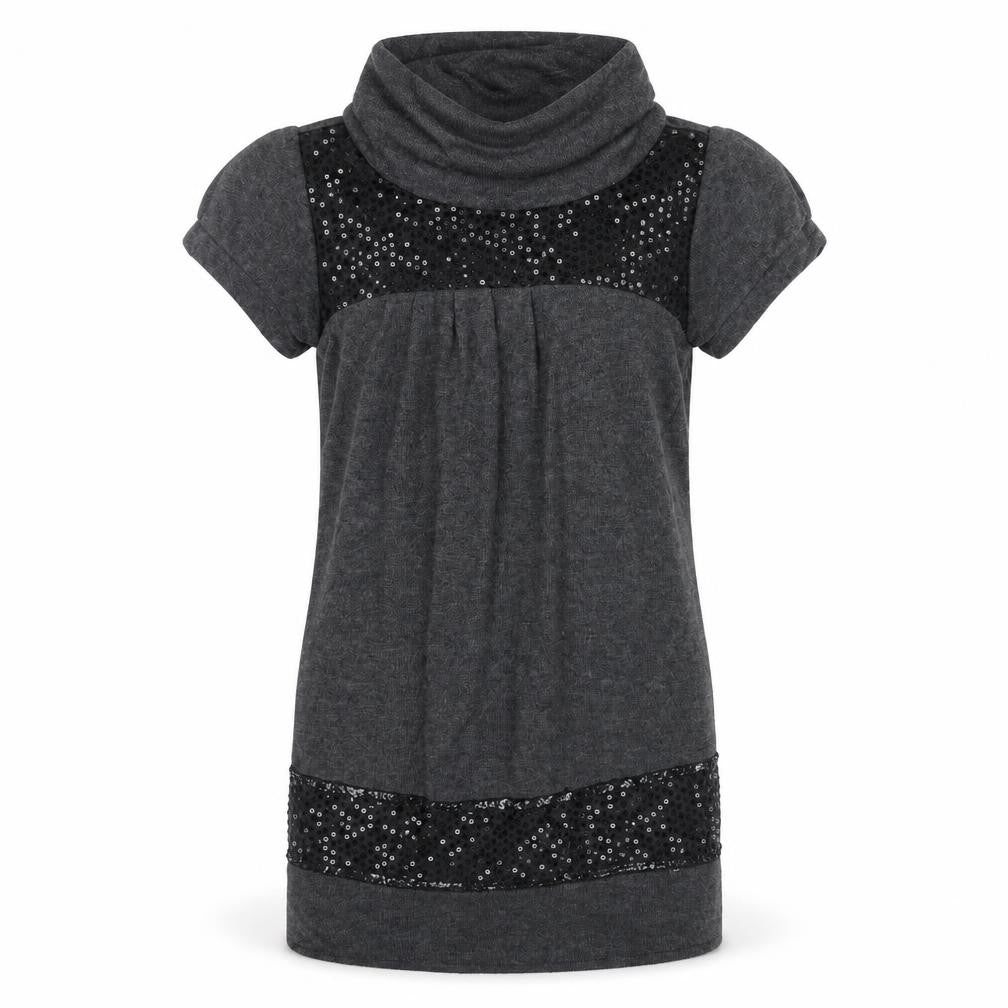 shikha Womens Grey   Pullover Jumper Size M