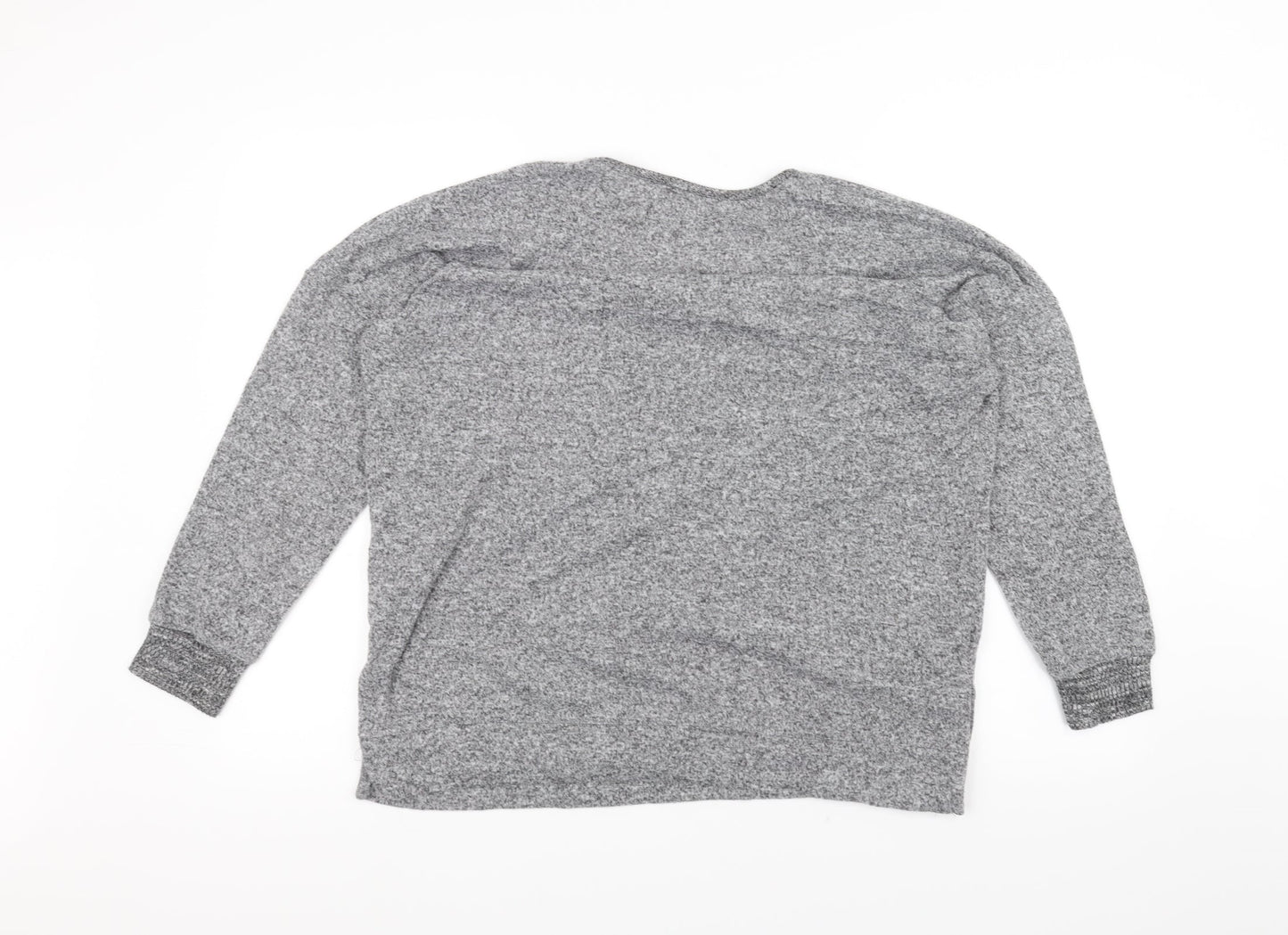 Peacocks Womens Grey   Pullover Jumper Size 14