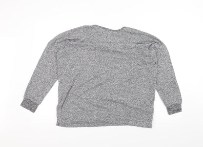Peacocks Womens Grey   Pullover Jumper Size 14