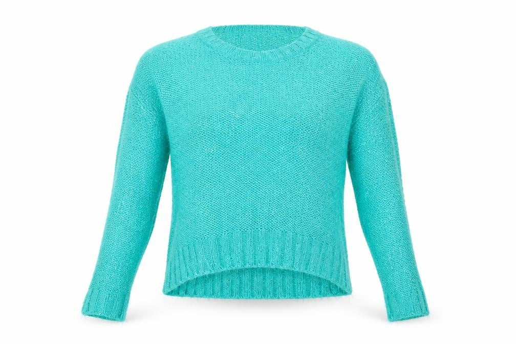 live change Womens Blue  Knit Pullover Jumper Size L