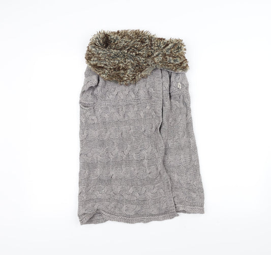 Zara Womens Grey  Knit Jacket  Size S