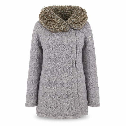 Zara Womens Grey  Knit Jacket  Size S