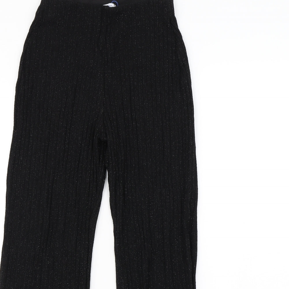 Zara Womens Black   Trousers  Size S L26 in