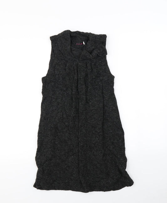 Tenki Womens Grey   Jumper Dress  Size M