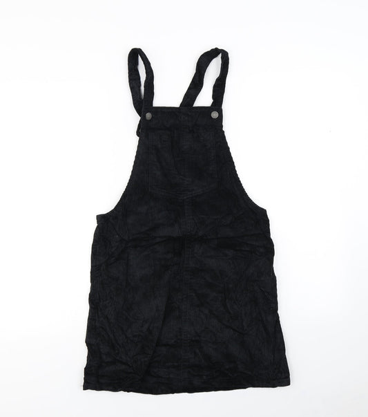 Mademoiselle  Womens Black   Pinafore/Dungaree Dress  Size 8