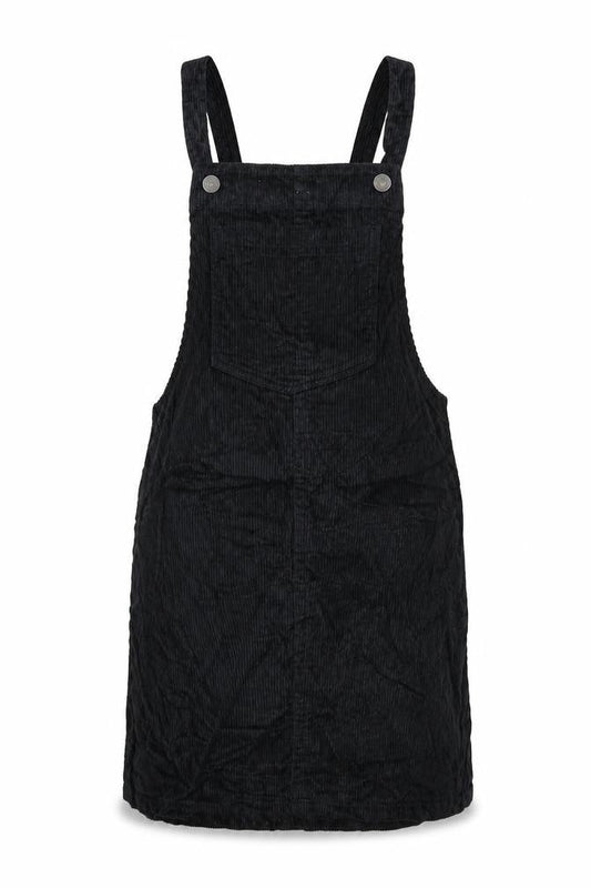 Mademoiselle  Womens Black   Pinafore/Dungaree Dress  Size 8
