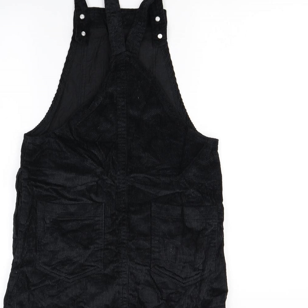 Mademoiselle  Womens Black   Pinafore/Dungaree Dress  Size 8