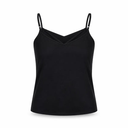 River Island Womens Black   Basic Tank Size 8