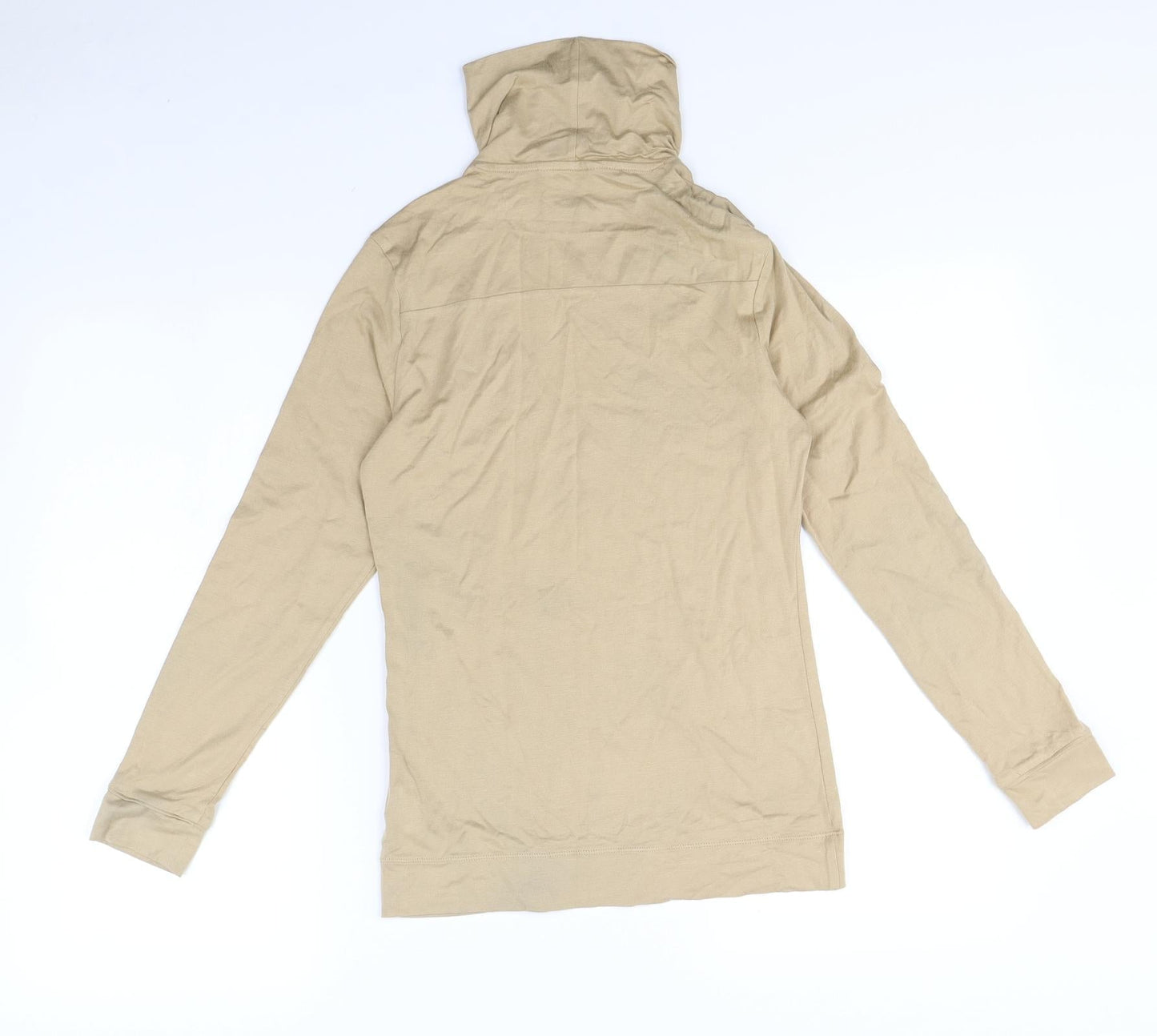 m&S Womens Beige   Pullover Sweatshirt Size 8