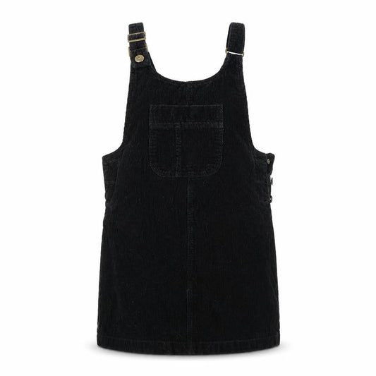 Denim & Co. Womens Black   Pinafore/Dungaree Dress  Size 6