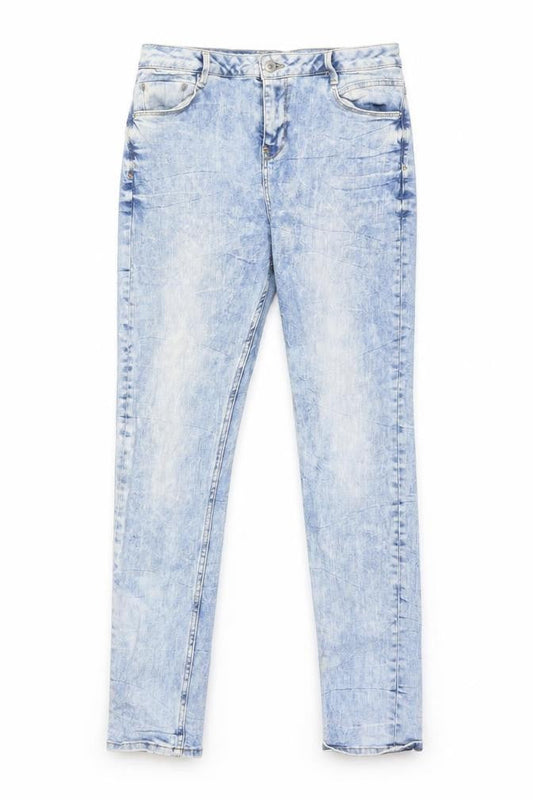 Denim & Co. Womens Blue  Denim Skinny Jeans Size 12 L29 in