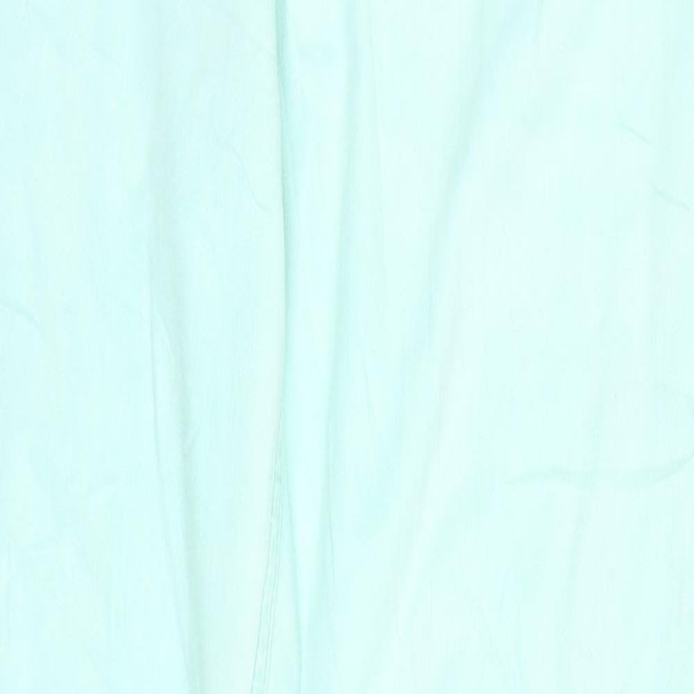 Street One Womens Green  Denim Straight Jeans Size 34 in L29 in