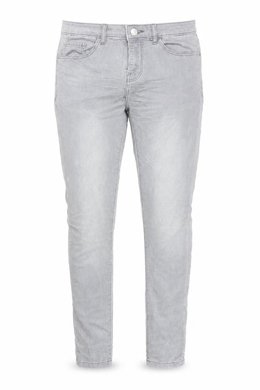 Denim & Co. Womens Grey  Denim Skinny Jeans Size 8 L29 in