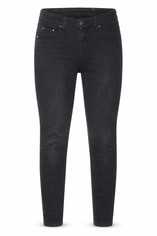 157 Womens Black  Denim Skinny Jeans Size 27 in L28 in