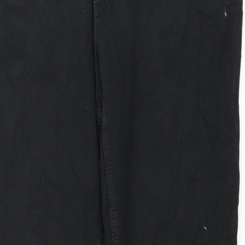 Esprit Womens Black  Denim Straight Jeans Size 34 in L29 in