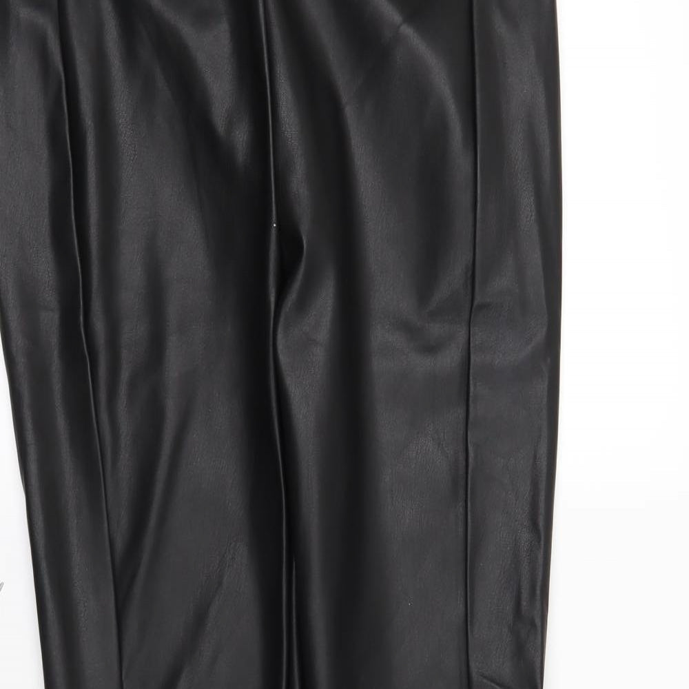 NEXT Womens Black   Trousers  Size 12 L29 in