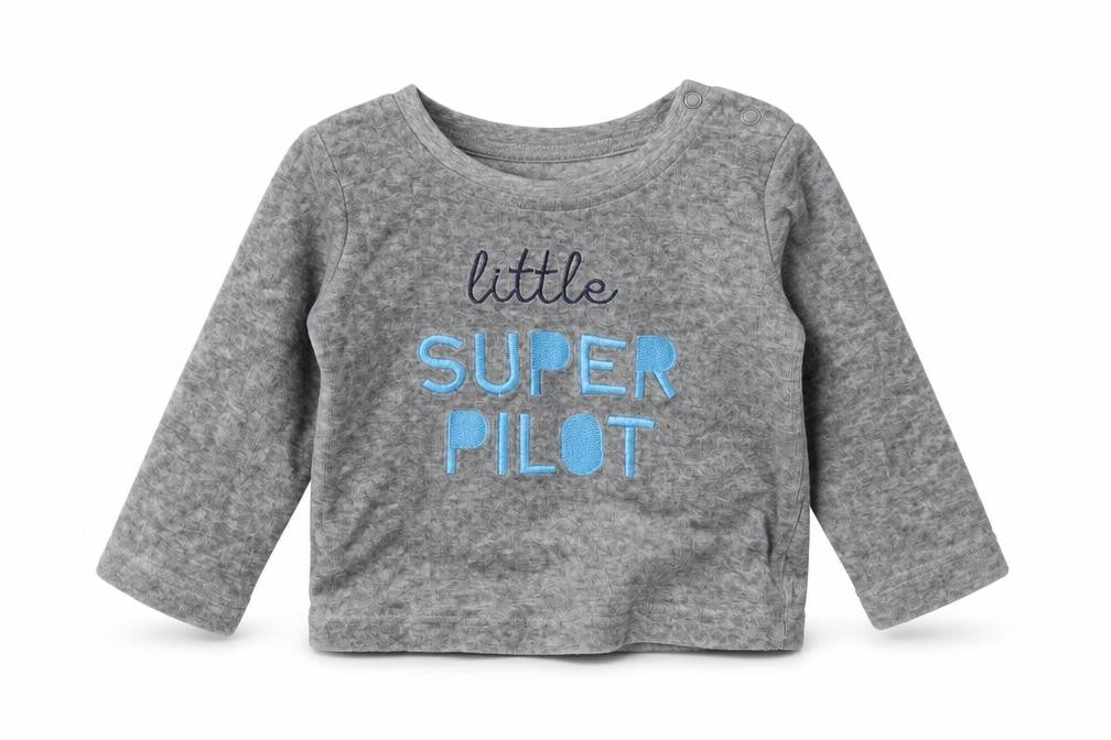 Lupilu Boys Grey   Pullover Jumper Size 6-9 Months