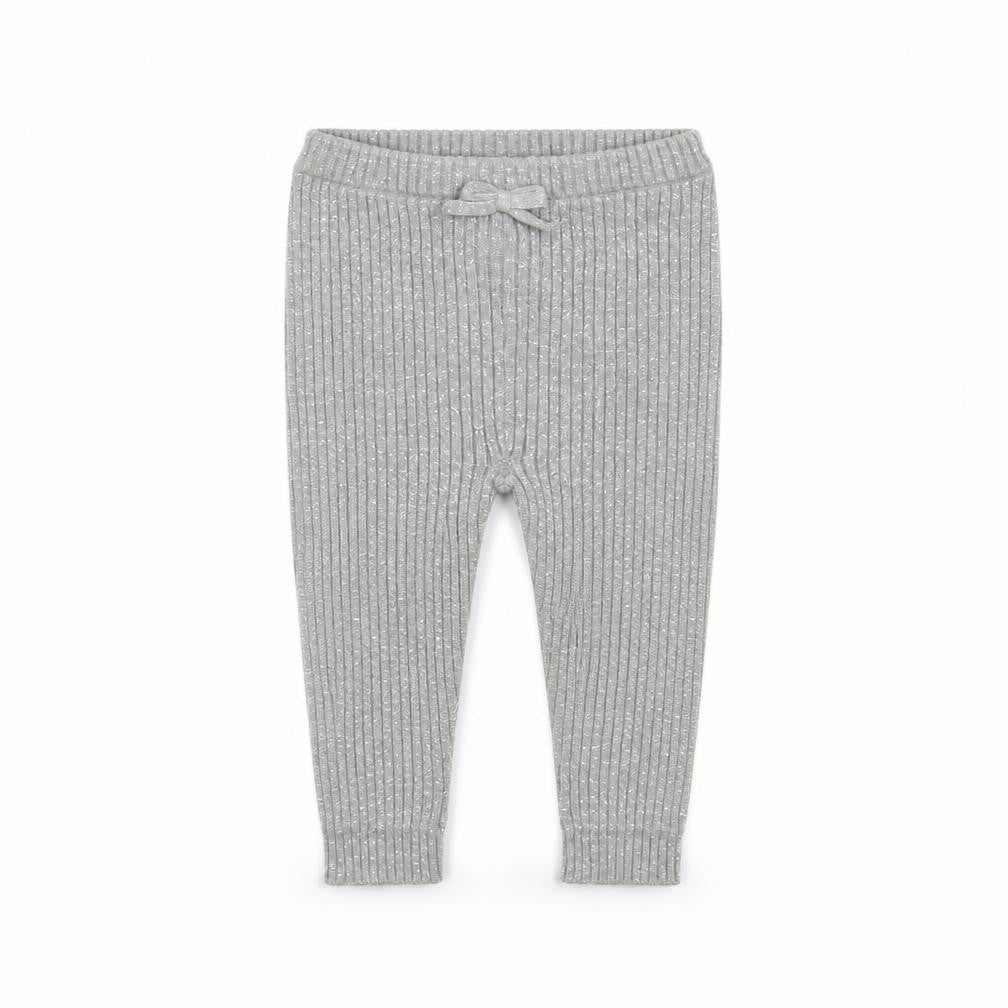 Vertbaudet Girls Grey   Sweatpants Leggings Size 3-6 Months