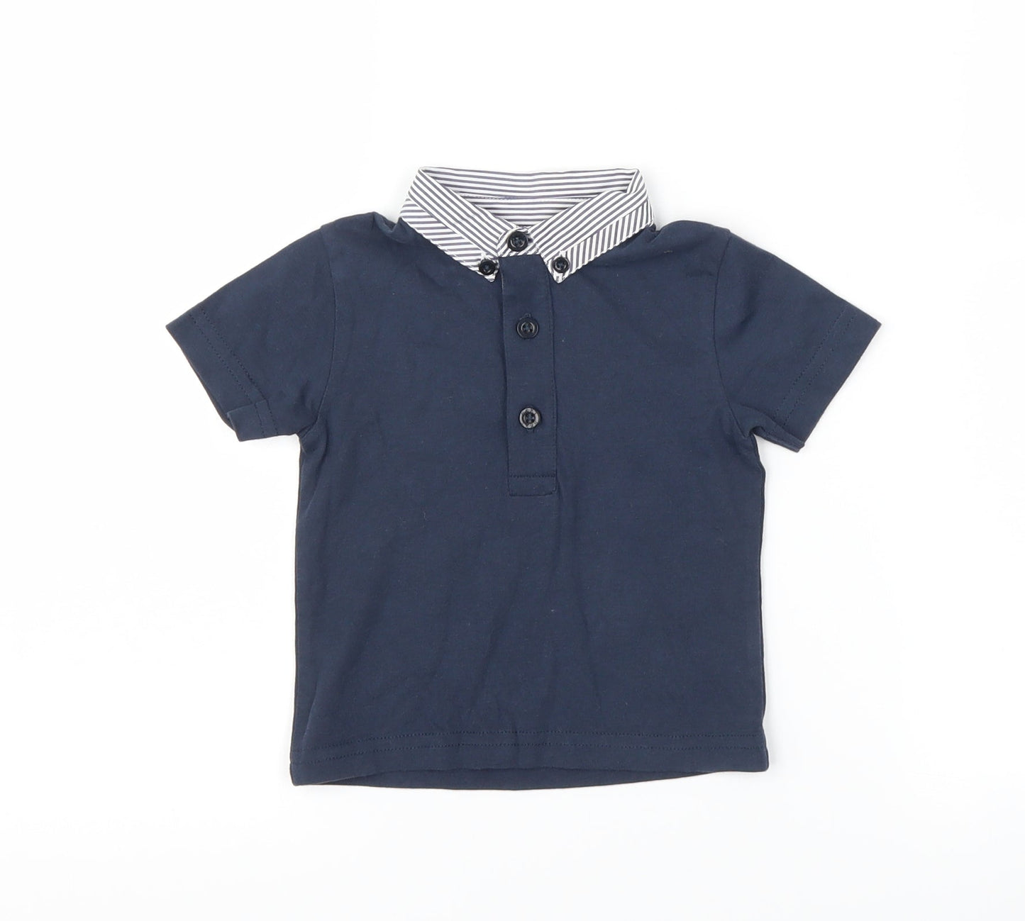 NEXT Boys Blue   Basic Polo Size 3-6 Months