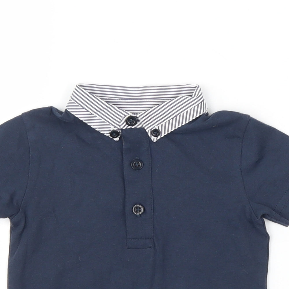 NEXT Boys Blue   Basic Polo Size 3-6 Months