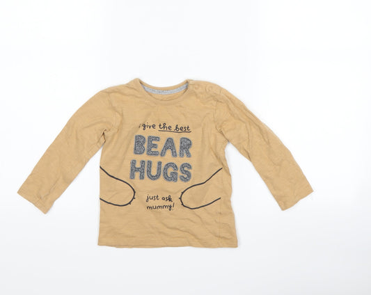 George Baby Brown   Basic T-Shirt Size 12-18 Months