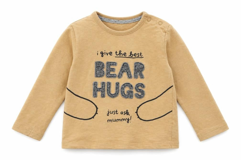George Baby Brown   Basic T-Shirt Size 12-18 Months