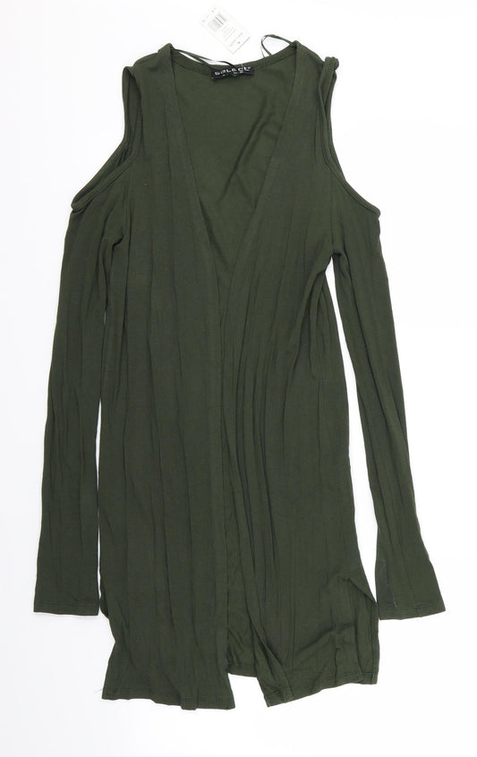 Select Womens Green   Cardigan Jumper Size 8