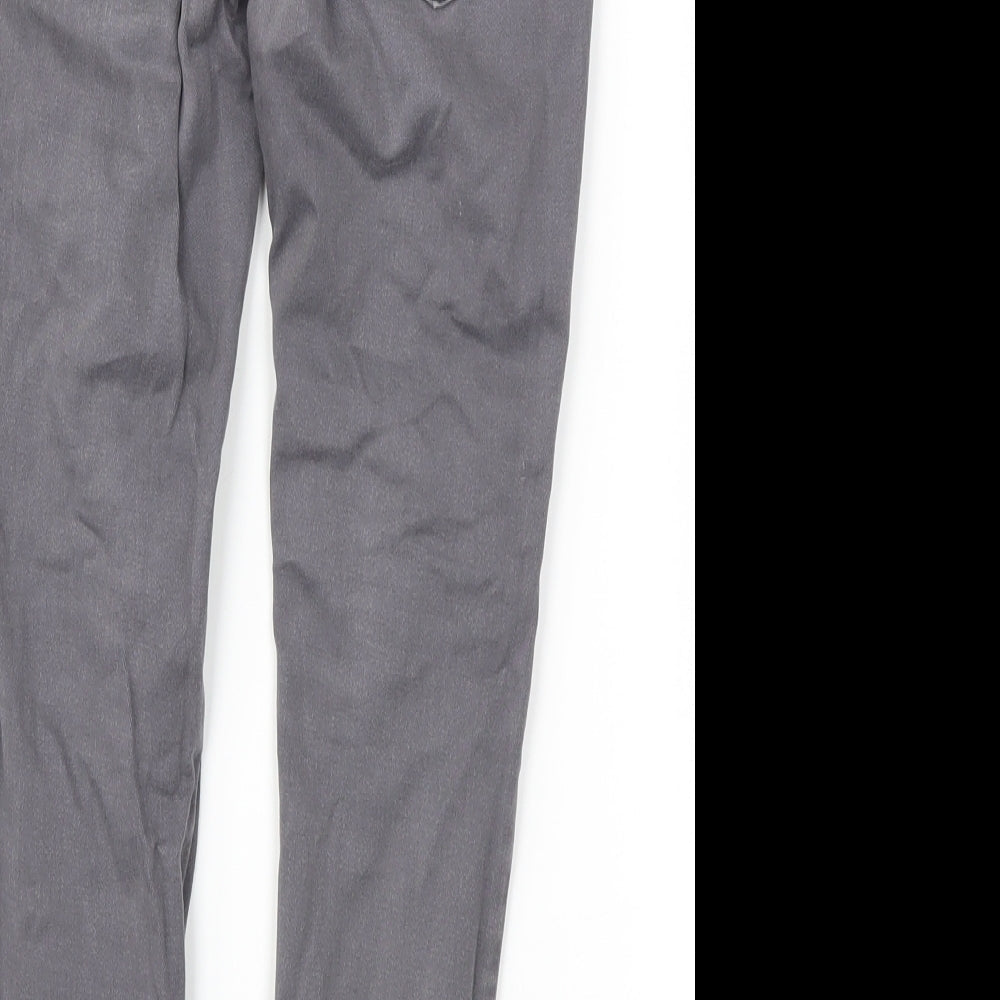 Denim & Co. Girls Grey   Skinny Jeans Size 7-8 Years