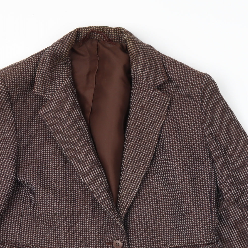 St Micheal Womens Blue   Jacket Blazer Size 10