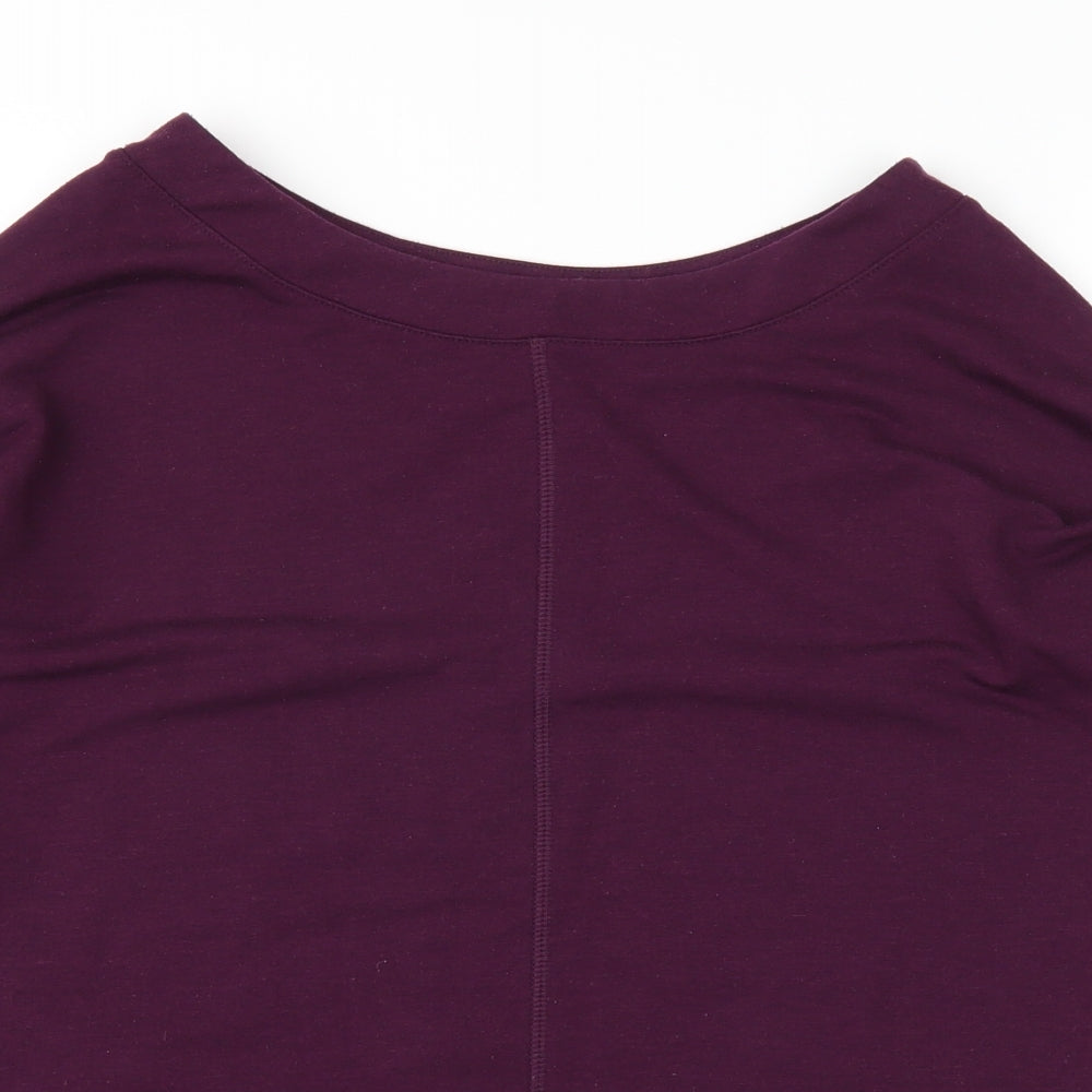 Active Works Womens Purple   Pullover Jumper Size S