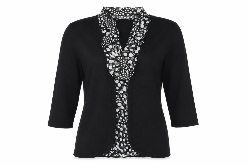 m&s Womens Black   Basic T-Shirt Size 12